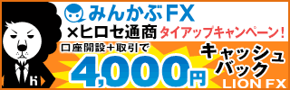 ヒロセ通商LION FXのロゴ