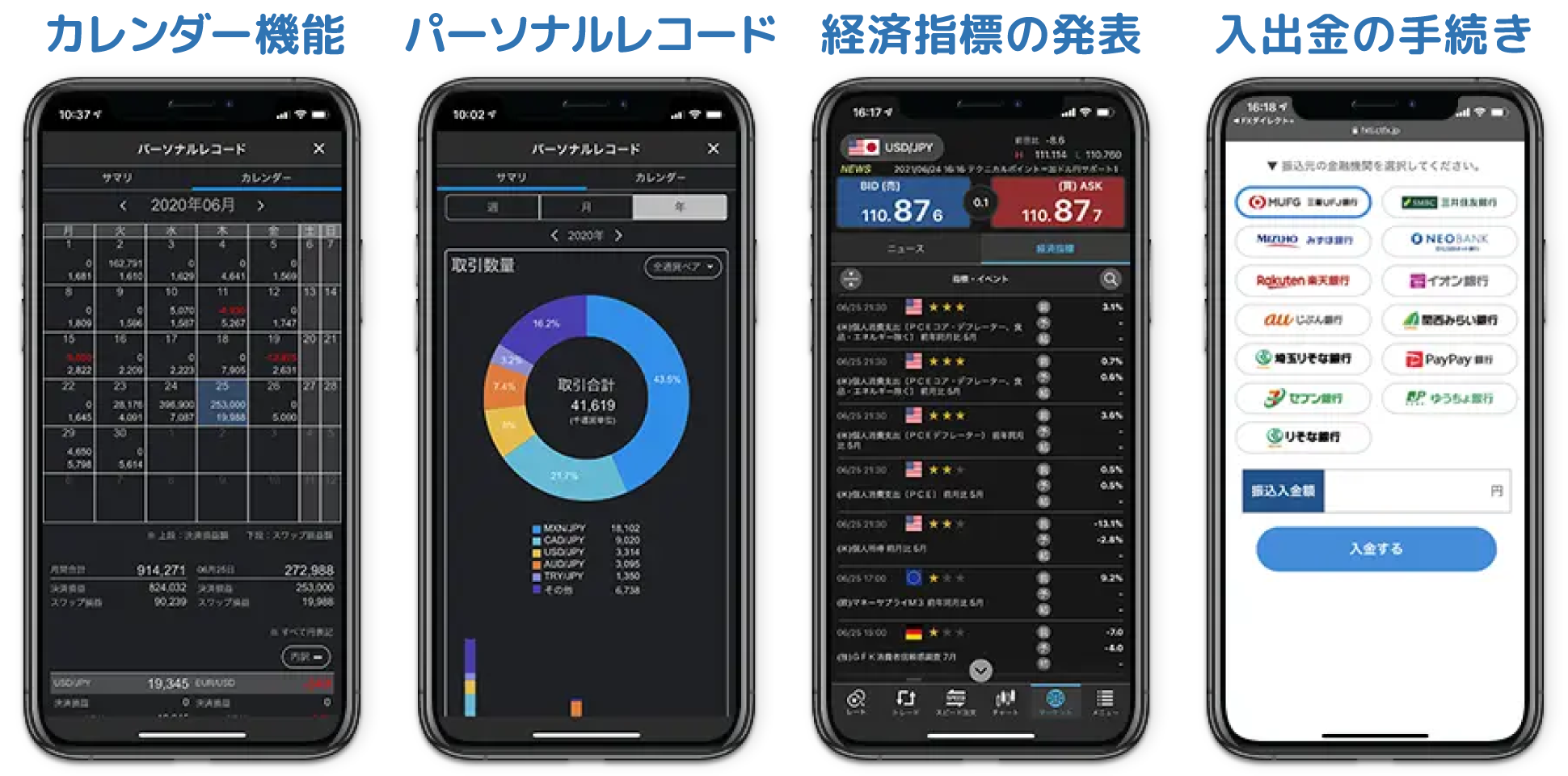 スマホアプリも高性能かつ高機能