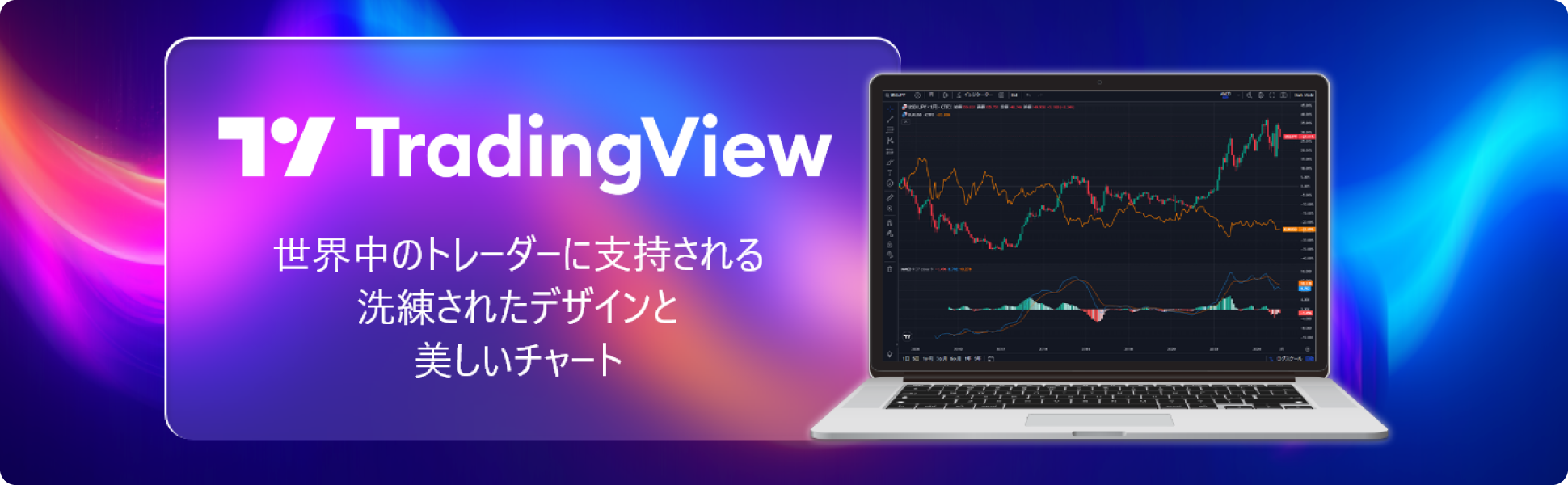 世界標準の分析ツール「TradingView」が無料で使い放題！