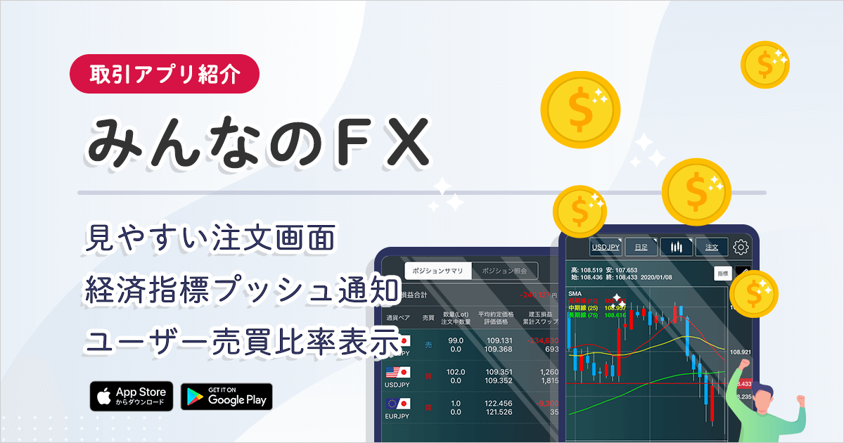 トレイダーズ証券 みんなのfxの取引アプリ Fxトレーダーご紹介 Fx口座比較ランキング みんかぶfx